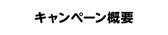 キャンペーン概要