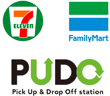 コンビニ/取扱店/PUDO100円割引